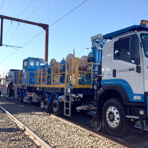 Overhead Feed And Tensioner