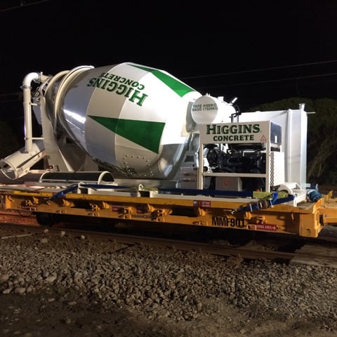 Tug with Transport Trailer