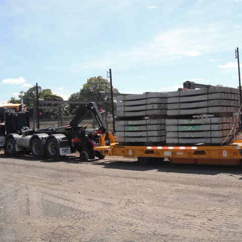 Tug with Transport Trailer