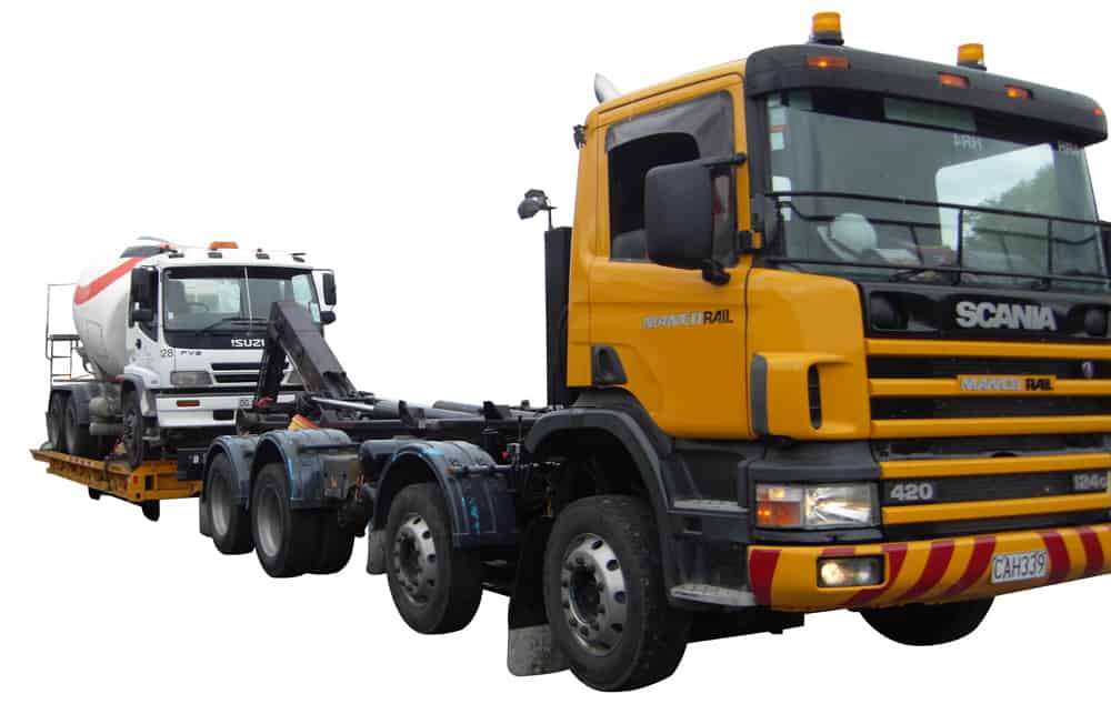 Tug with Transport Trailer