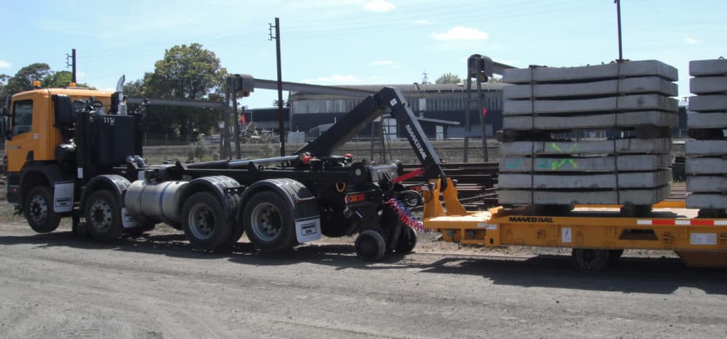 Tug with Transport Trailer