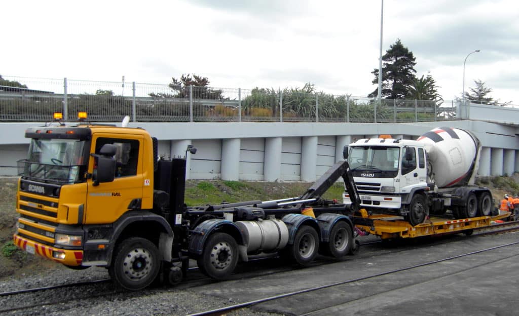 Tug with Transport Trailer