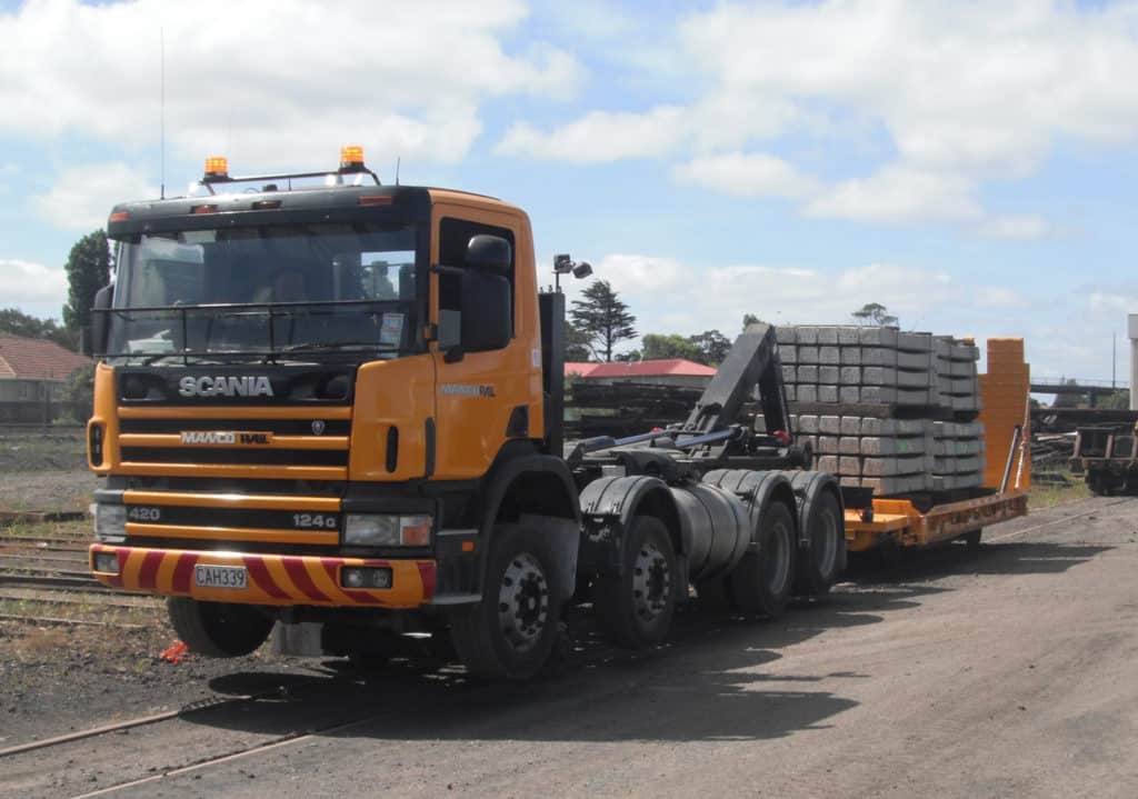 Tug with Transport Trailer