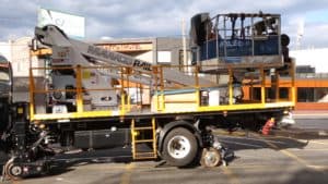 Bucket Truck Rail Electrification Vehicle